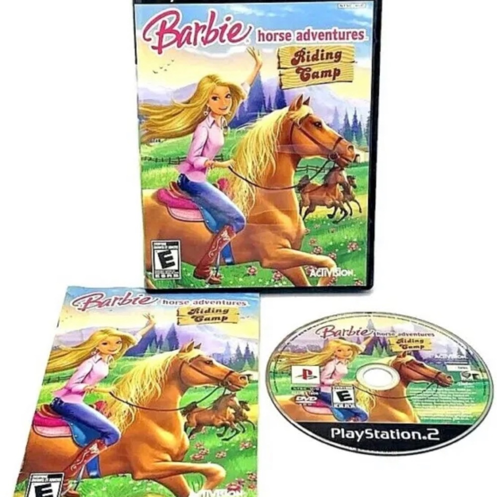 Barbie Horse Adventures Riding Camp for PS2 Sony PlayStation 2 Activision 2008